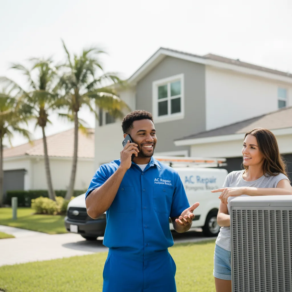 AC Repair Pompano Beach customer support in Rozet